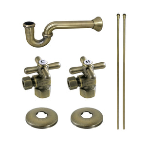Gourmet Scape™ KPK203 Traditional Plumbing Supply Kit Combo with 1-1/2
