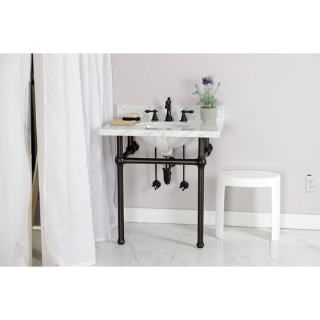 Gourmet Scape™ KPK205 Traditional Plumbing Supply Kit Combo with 1-1/2" P-Trap, Oil Rubbed Bronze