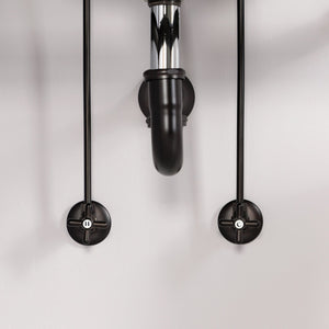 Gourmet Scape™ KPK205 Traditional Plumbing Supply Kit Combo with 1-1/2" P-Trap, Oil Rubbed Bronze