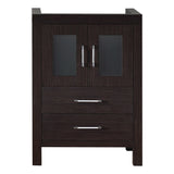 Virtu USA Dior 24" Cabinet Only - Luxe Bathroom Vanities Luxury Bathroom Fixtures Bathroom Furniture