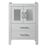 Virtu USA Dior 24" Cabinet Only - Luxe Bathroom Vanities Luxury Bathroom Fixtures Bathroom Furniture