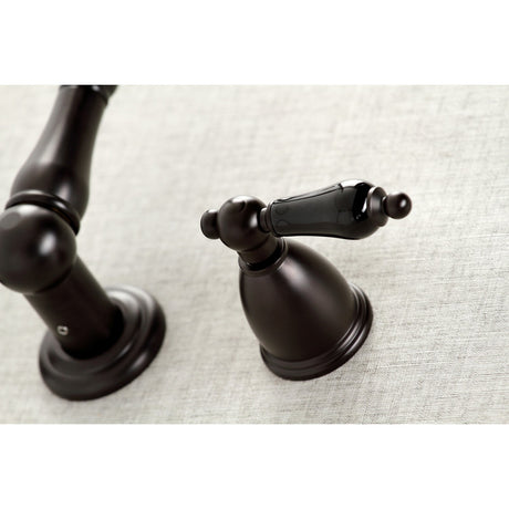 Duchess KS1025PKL Two-Handle 3-Hole Wall Mount Roman Tub Faucet, Oil Rubbed Bronze