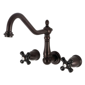 Duchess KS1025PKX Two-Handle 3-Hole Wall Mount Roman Tub Faucet, Oil Rubbed Bronze