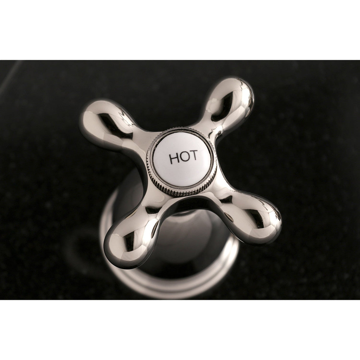 Heritage KS1026AX Two-Handle 3-Hole Wall Mount Roman Tub Faucet, Polished Nickel