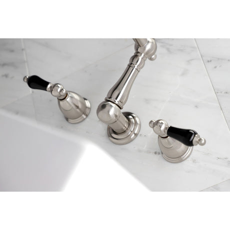 Duchess KS1028PKL Two-Handle 3-Hole Wall Mount Roman Tub Faucet, Brushed Nickel