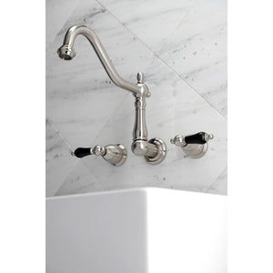 Duchess KS1028PKL Two-Handle 3-Hole Wall Mount Roman Tub Faucet, Brushed Nickel