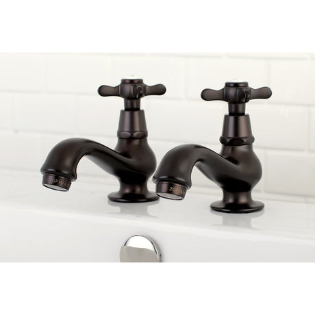 Essex KS1105BEX Two-Handle Deck Mount Basin Tap Faucet, Oil Rubbed Bronze