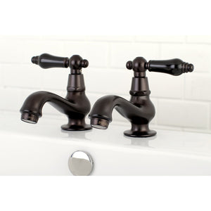 Duchess KS1105PKL Two-Handle Deck Mount Basin Tap Faucet, Oil Rubbed Bronze
