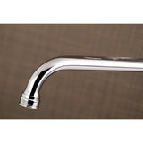 Essex KS115C Two-Handle 2-Hole Wall Mount Bathroom Faucet, Polished Chrome