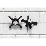 Essex KS115ORB Two-Handle 2-Hole Wall Mount Bathroom Faucet, Oil Rubbed Bronze