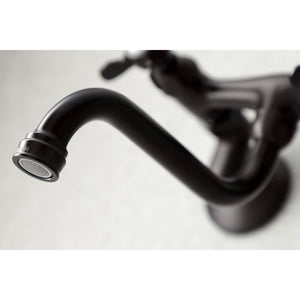 Essex KS116ORB Two-Handle 2-Hole Wall Mount Bathroom Faucet, Oil Rubbed Bronze