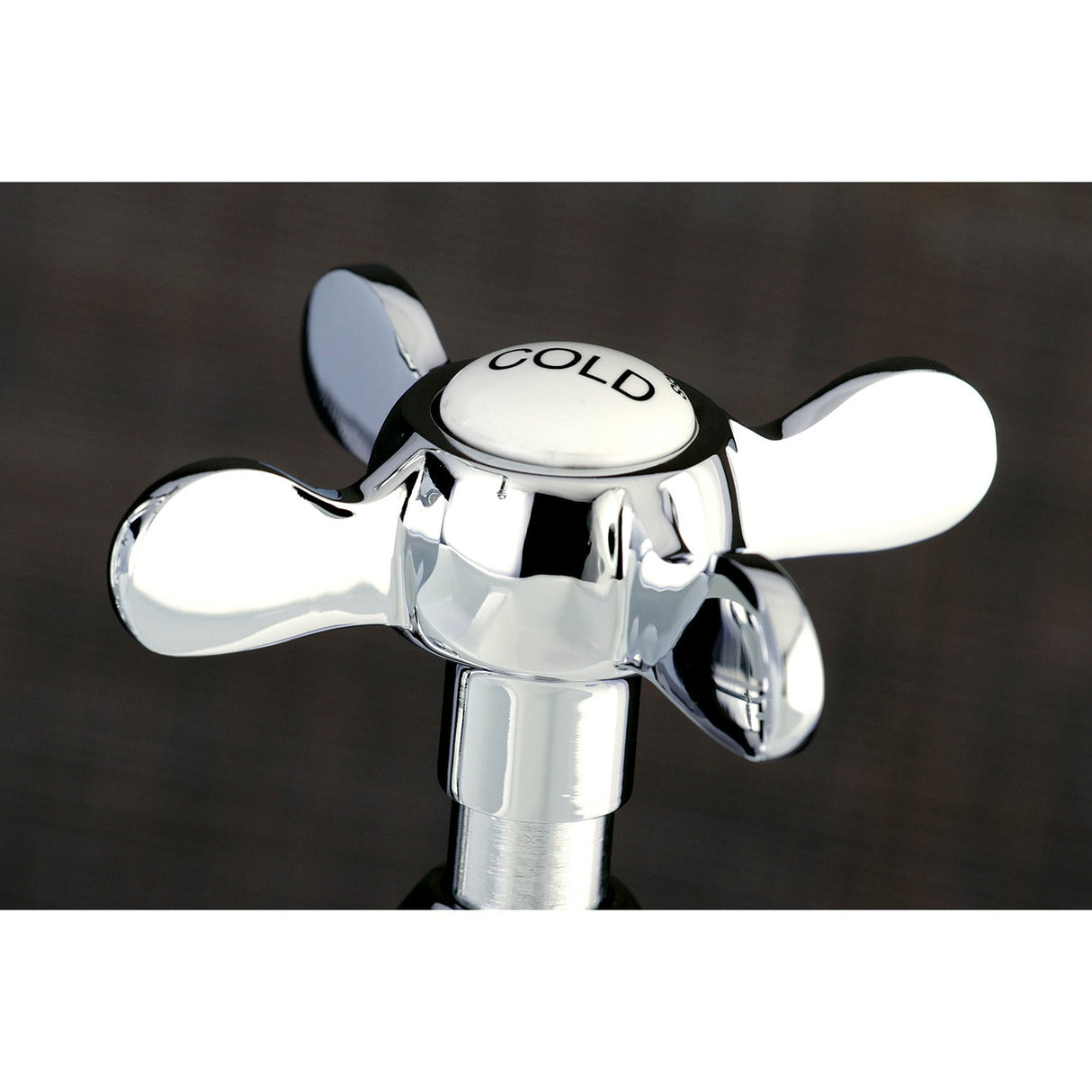 Essex KS1171BEX Two-Handle 2-Hole Deck Mount Bridge Kitchen Faucet, Polished Chrome