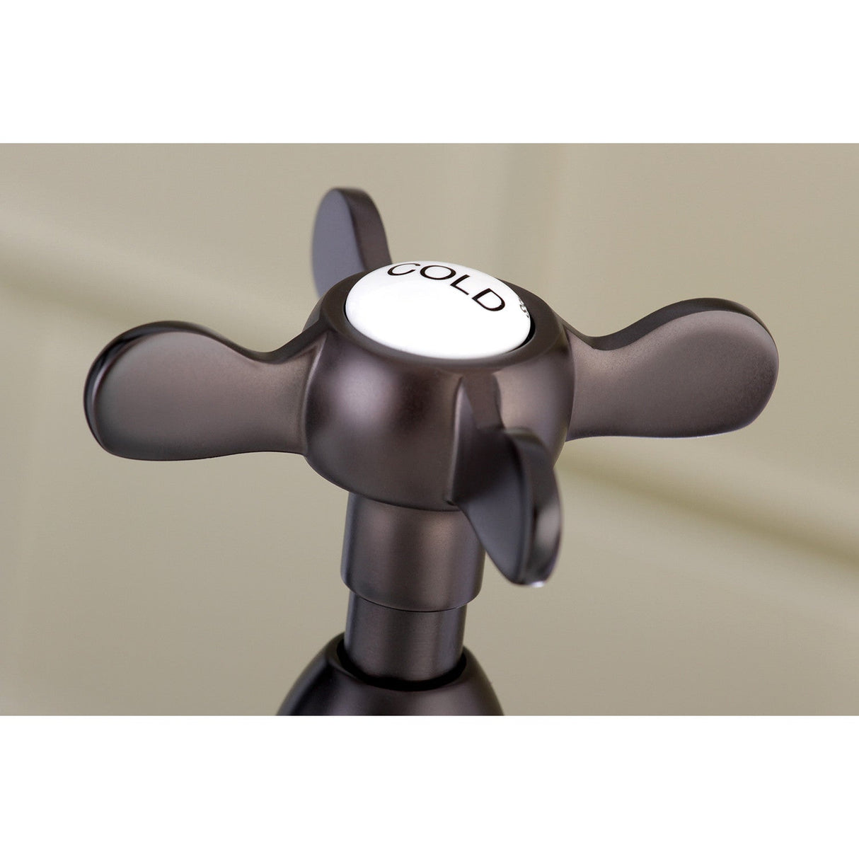 Essex KS1175BEX Two-Handle 2-Hole Deck Mount Bridge Kitchen Faucet, Oil Rubbed Bronze