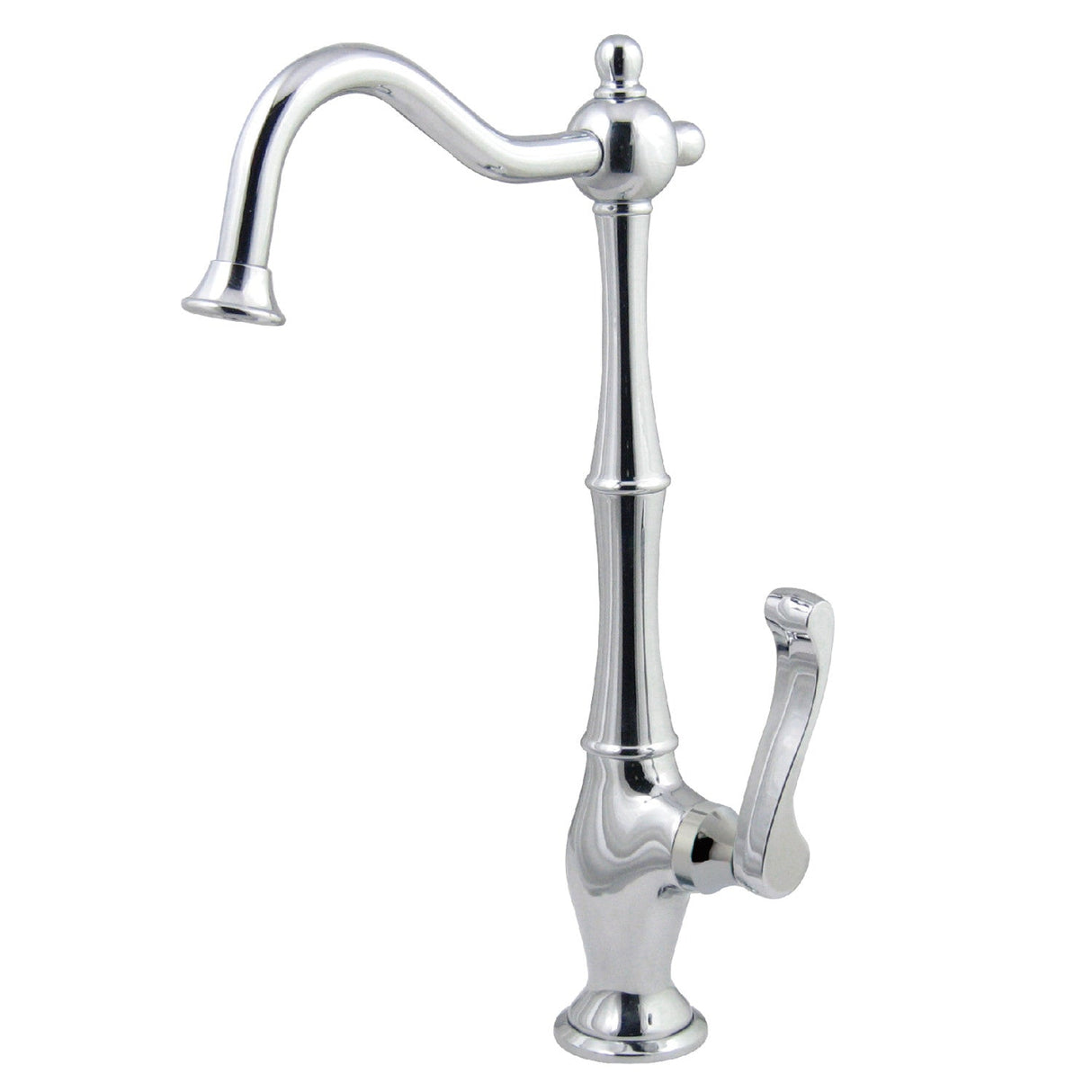 Royale KS1191FL Single-Handle 1-Hole Deck Mount Water Filtration Faucet, Polished Chrome