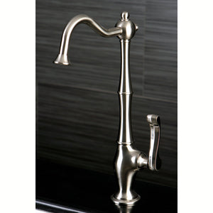Royale KS1198FL Single-Handle 1-Hole Deck Mount Water Filtration Faucet, Brushed Nickel