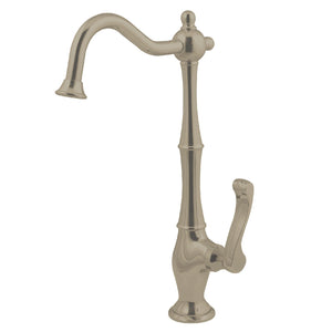 Royale KS1198FL Single-Handle 1-Hole Deck Mount Water Filtration Faucet, Brushed Nickel