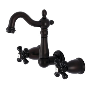 Duchess KS1225PKX Two-Handle Wall Mount Bathroom Faucet, Oil Rubbed Bronze