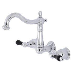 Duchess KS1251PKL Two-Handle Wall Mount Bathroom Faucet, Polished Chrome