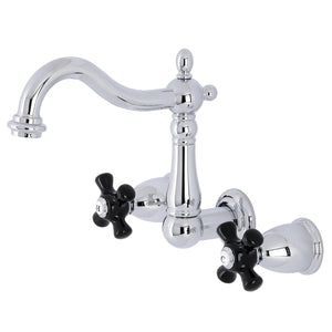 Duchess KS1251PKX Two-Handle Wall Mount Bathroom Faucet, Polished Chrome