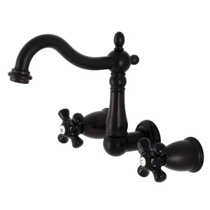 Duchess KS1255PKX Two-Handle Wall Mount Bathroom Faucet, Oil Rubbed Bronze