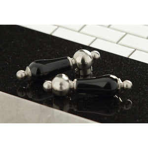 Duchess KS1258PKL Two-Handle Wall Mount Bathroom Faucet, Brushed Nickel