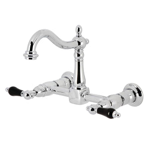 Duchess KS1261PKL Two-Handle 2-Hole Wall Mount Kitchen Faucet, Polished Chrome
