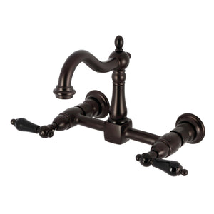 Duchess KS1265PKL Two-Handle 2-Hole Wall Mount Kitchen Faucet, Oil Rubbed Bronze