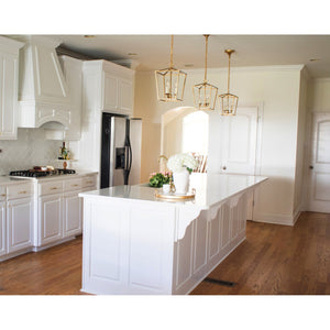 Heritage KS1272ALBS Two-Handle 4-Hole Deck Mount Bridge Kitchen Faucet with Brass Sprayer, Polished Brass