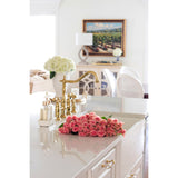Heritage KS1272ALBS Two-Handle 4-Hole Deck Mount Bridge Kitchen Faucet with Brass Sprayer, Polished Brass