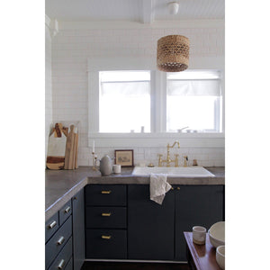 French Country KS1272TXBS Two-Handle 4-Hole Deck Mount Bridge Kitchen Faucet with Brass Sprayer, Polished Brass