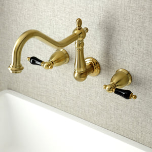 Duchess KS1287PKL Wall Mount Kitchen Faucet, Brushed Brass