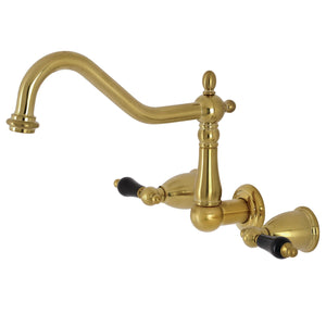 Duchess KS1287PKL Wall Mount Kitchen Faucet, Brushed Brass