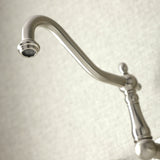 Duchess KS1288PKL Wall Mount Kitchen Faucet, Brushed Nickel