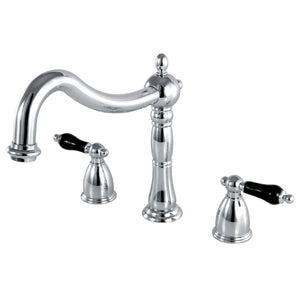 Duchess KS1341PKL Two-Handle 3-Hole Deck Mount Roman Tub Faucet, Polished Chrome