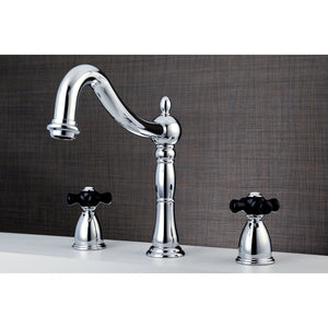 Duchess KS1341PKX Two-Handle 3-Hole Deck Mount Roman Tub Faucet, Polished Chrome