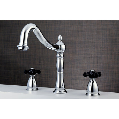 Duchess KS1341PKX Two-Handle 3-Hole Deck Mount Roman Tub Faucet, Polished Chrome