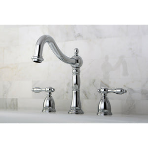 Tudor KS1341TAL Two-Handle 3-Hole Deck Mount Roman Tub Faucet, Polished Chrome