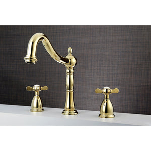 Essex KS1342BEX Two-Handle 3-Hole Deck Mount Roman Tub Faucet, Polished Brass