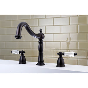 Wilshire KS1345WLL Two-Handle 3-Hole Deck Mount Roman Tub Faucet, Oil Rubbed Bronze