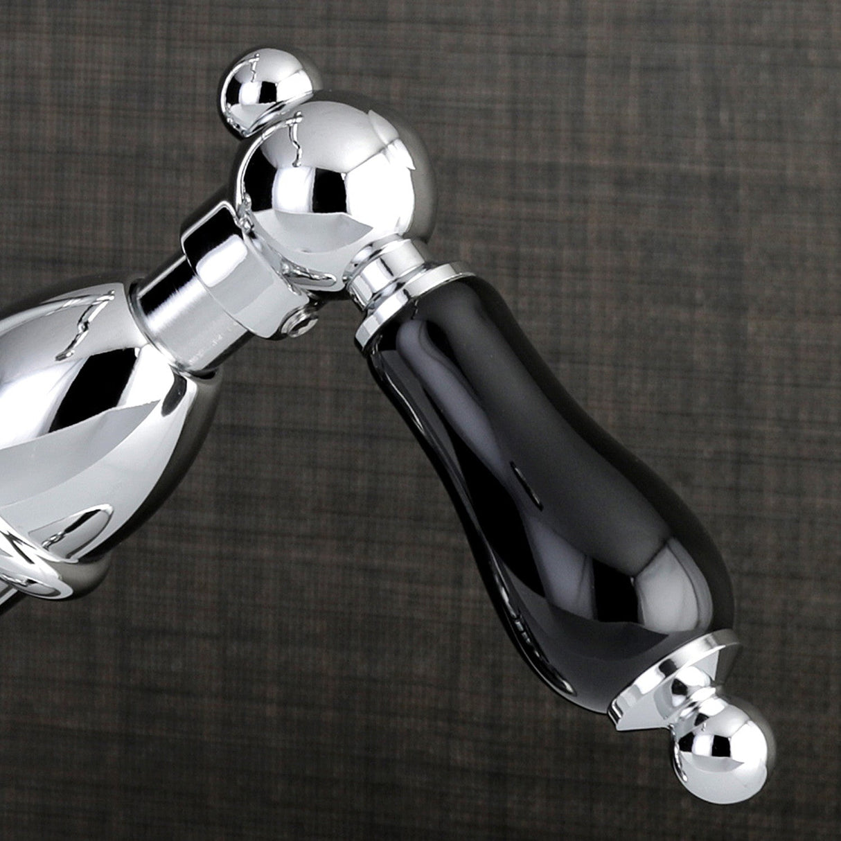 Duchess KS1431PKL Two-Handle 1-or-3 Hole Deck Mount Bathroom Faucet with Brass Pop-Up, Polished Chrome