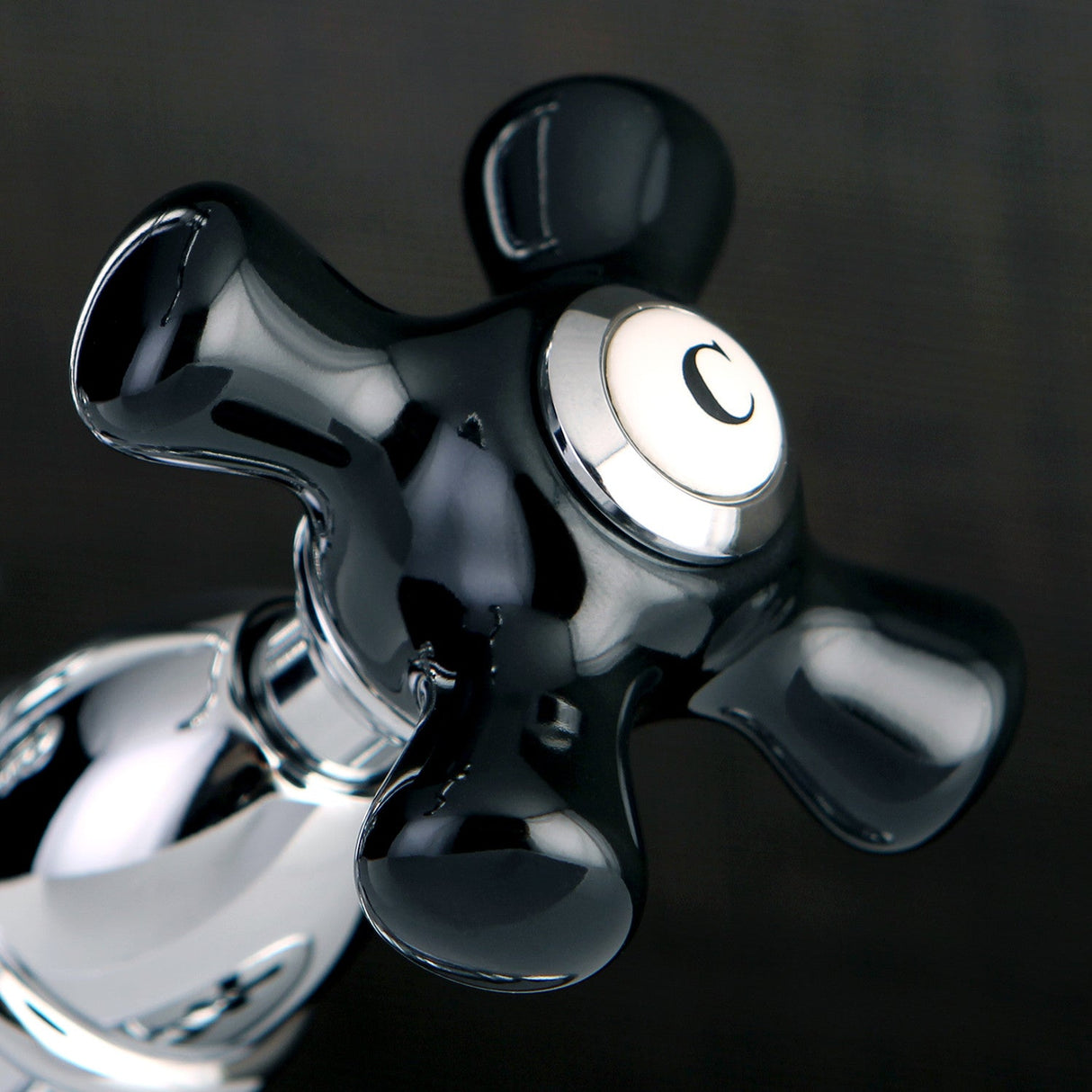 Duchess KS1431PKX Two-Handle 1-or-3 Hole Deck Mount Bathroom Faucet with Brass Pop-Up, Polished Chrome