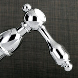 Tudor KS1431TAL Two-Handle 1-or-3 Hole Deck Mount Bathroom Faucet with Brass Pop-Up, Polished Chrome