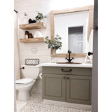 Essex KS1435BEX Two-Handle 1-or-3 Hole Deck Mount Bathroom Faucet with Brass Pop-Up, Oil Rubbed Bronze