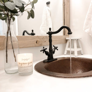 Essex KS1435BEX Two-Handle 1-or-3 Hole Deck Mount Bathroom Faucet with Brass Pop-Up, Oil Rubbed Bronze