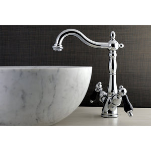 Duchess KS1491PKL Two-Handle 1-or-3 Hole Deck Mount Vessel Faucet, Polished Chrome