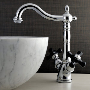 Duchess KS1491PKX Two-Handle 1-or-3 Hole Deck Mount Vessel Faucet, Polished Chrome