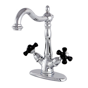 Duchess KS1491PKX Two-Handle 1-or-3 Hole Deck Mount Vessel Faucet, Polished Chrome