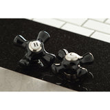 Duchess KS1498PKX Two-Handle 1-or-3 Hole Deck Mount Vessel Faucet, Brushed Nickel