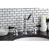 Duchess KS1991PKL Two-Handle 3-Hole Deck Mount Widespread Bathroom Faucet with Brass Pop-Up, Polished Chrome