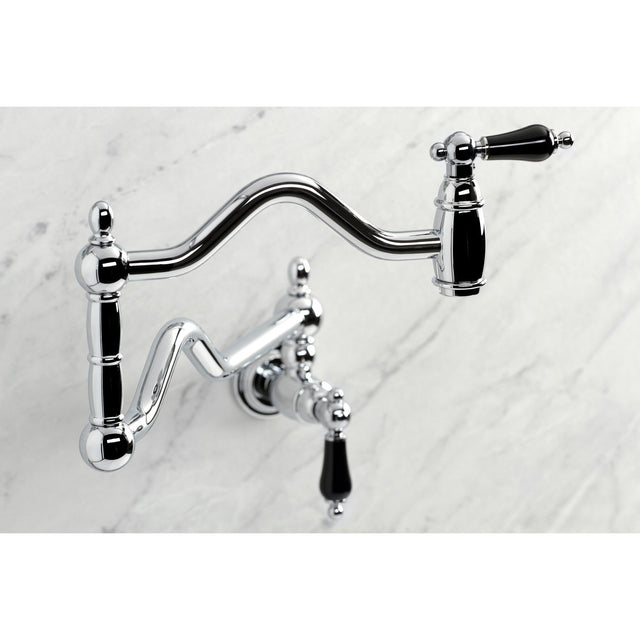 Duchess KS2101PKL Two-Handle Pot Filler, Polished Chrome